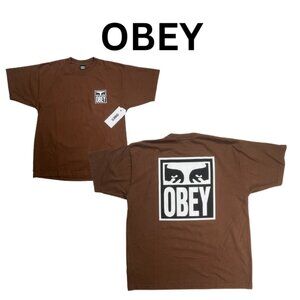 "NWT" OBEY Eyes Icon 2 T-Shirt (L)